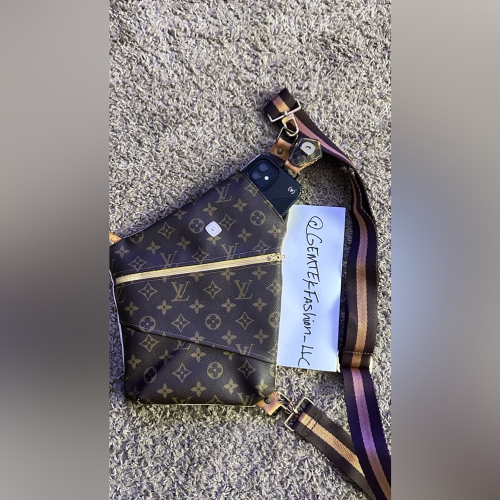 1 of 1 recycled sling bag from an Louis Vuitton Tote Bag